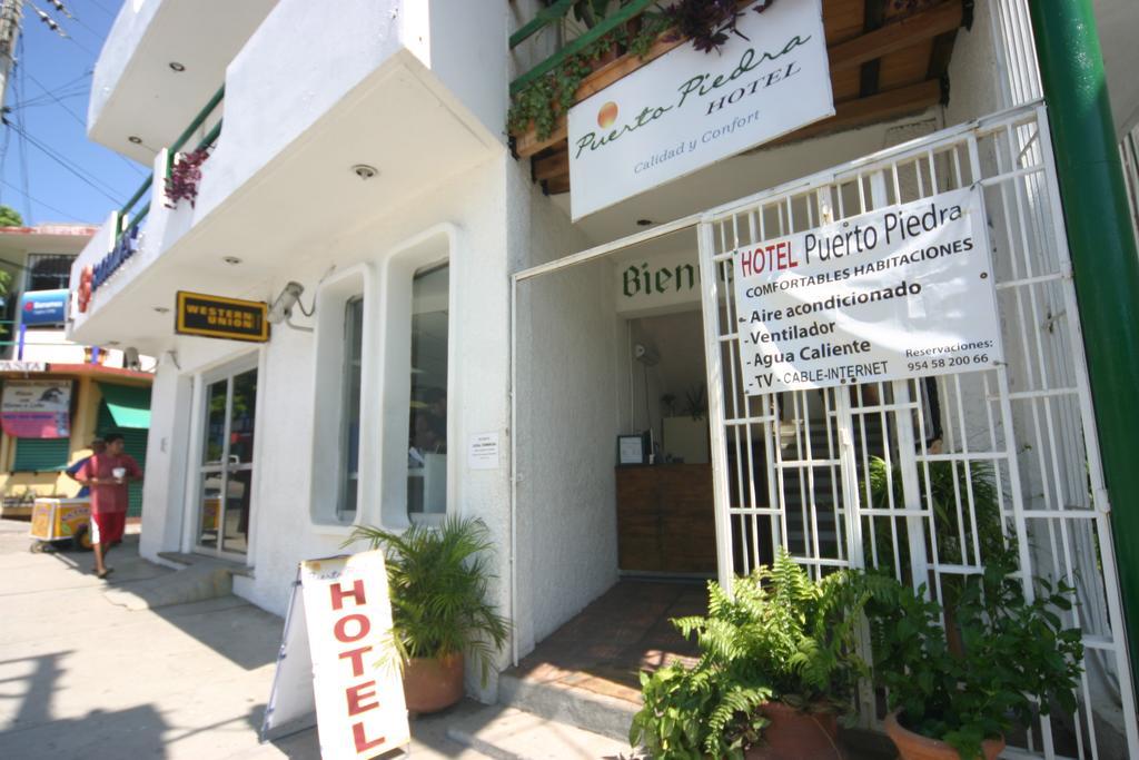 Hotel Puerto Piedra プエルト・エスコンディード エクステリア 写真