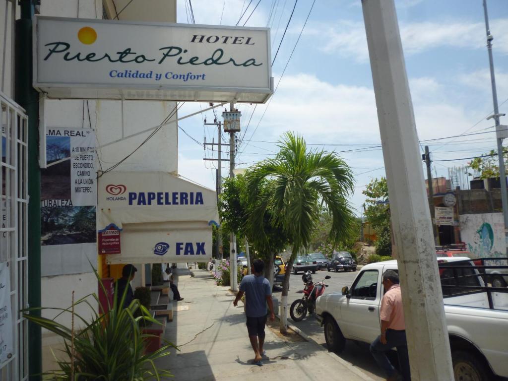 Hotel Puerto Piedra プエルト・エスコンディード エクステリア 写真